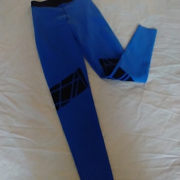 Ultracor Ultra Lazor Blue Performance Leggings - Picture 3 of 12